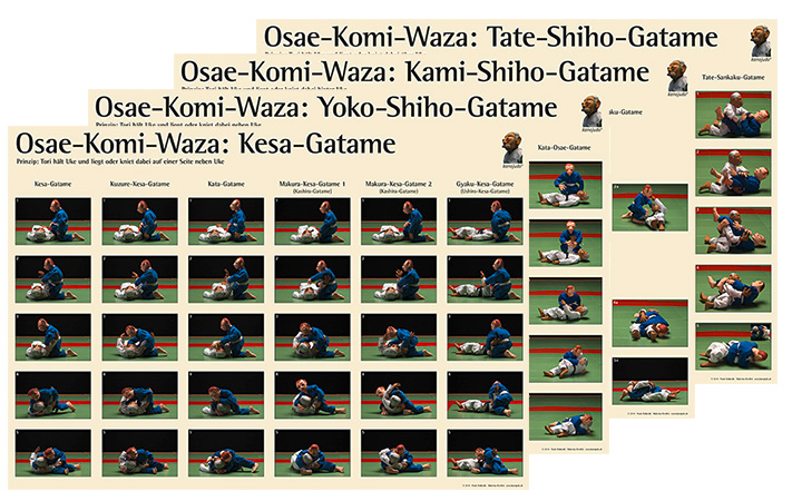Lehrtafeln Osae-Komi-Waza