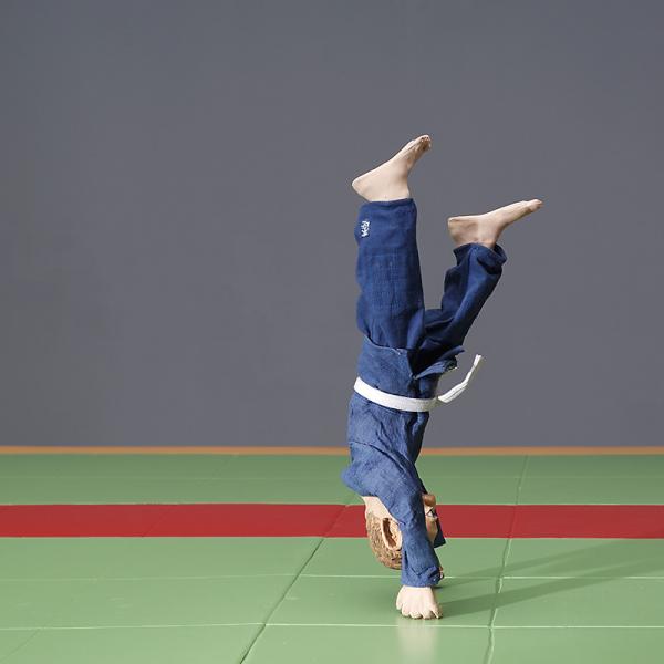 Mae-Ukemi über eine Faust